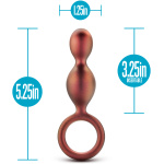 Anal Adventures Matrix - Duo Loop Plug - Copper