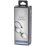 Fifty Shades of Grey Inner Goddess Silver  Jiggle Balls 2.3oz