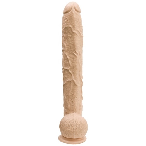 Dick Rambone Cock - 17 Inch - White