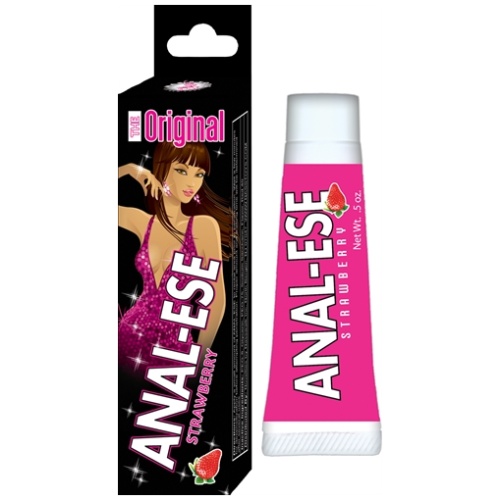 Anal-Ese Strawberry - .5 Oz. - Soft Packaging