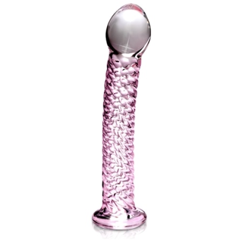 Icicles No. 53 - Clear / Pink