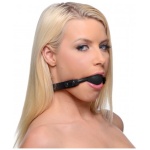 Premium Hush Ball Silicone Comfort Forming Locking Ball Gag