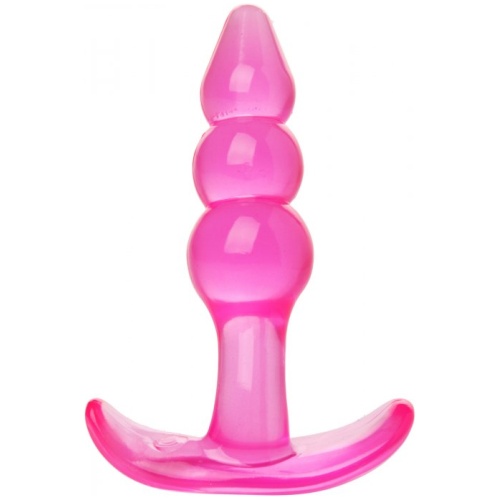 Bubbles Bumpy Starter Anal Plug - Pink