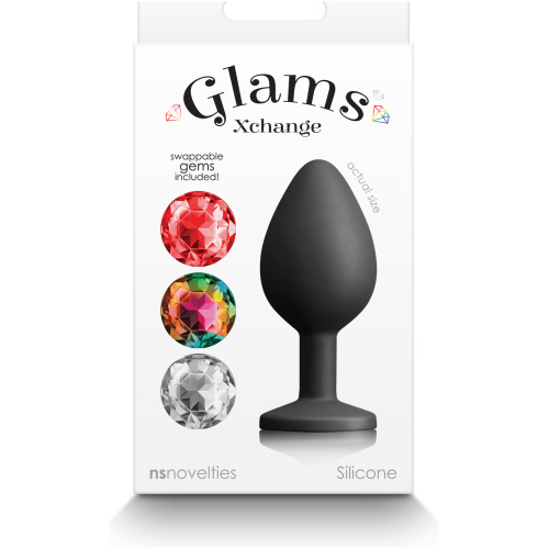 Glams Xchange Round - Medium - Black