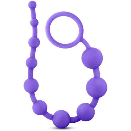 Luxe Silicone 10 Beads - Purple