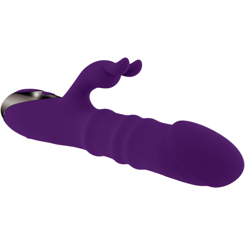 Playboy Pleasure - Hop to It - Rabbit Vibrator - Dark Purple