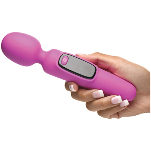 Bang Digital Silicone Wand - Purple