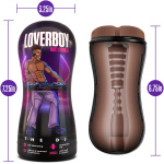 Loverboy - the Dj - Self Lubricating Stroker -  Brown