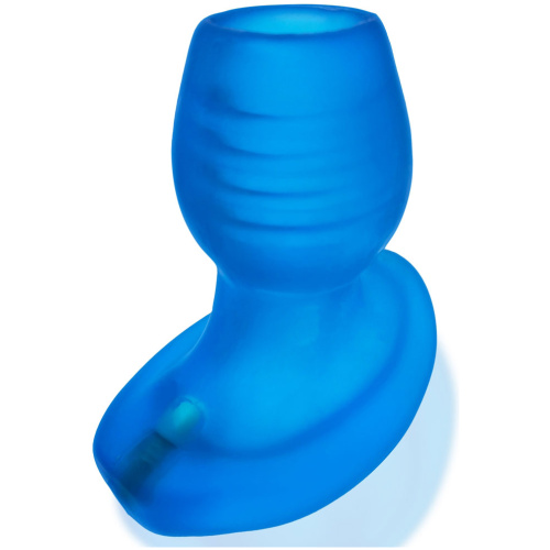 Glow Hole 2 Butt Plug - Large - Blue Morph