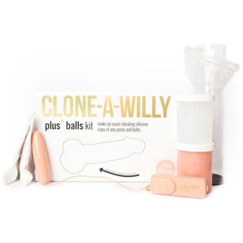 Clone-a Willy Plus Balls Kit - Light Skin Tone