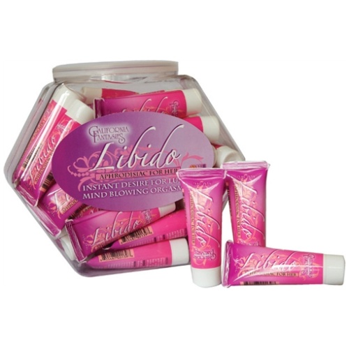 Libido - Aphrodisiac for Her - 36 Piece Fishbowl - 0.5 Oz. Tubes