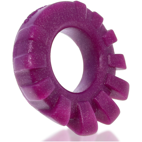 Cock-Lug Lugged Cockring - Plum