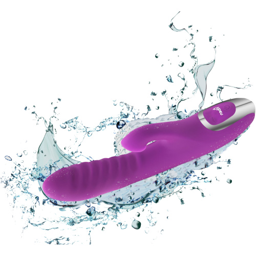 Frenzy - Rabbit Vibe With Clitoral Suction - Berry