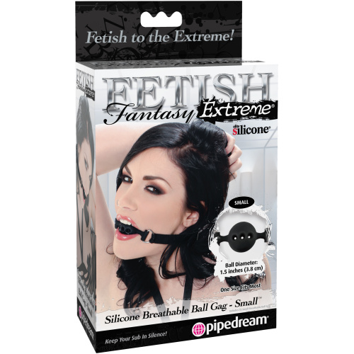 Fetish Fantasy Extreme Silicone Breathable Ball Gag - Small