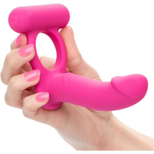 Silicone Rechargeable Double Diver - Pink