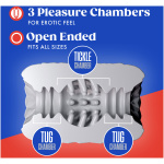 Rize - Reakt - Self-Lubricating Stroker - White