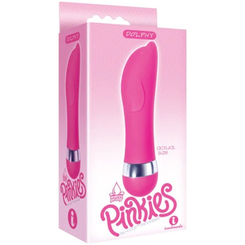 Pinkies Silicoat Mini-Vibe Dolphy - Pink