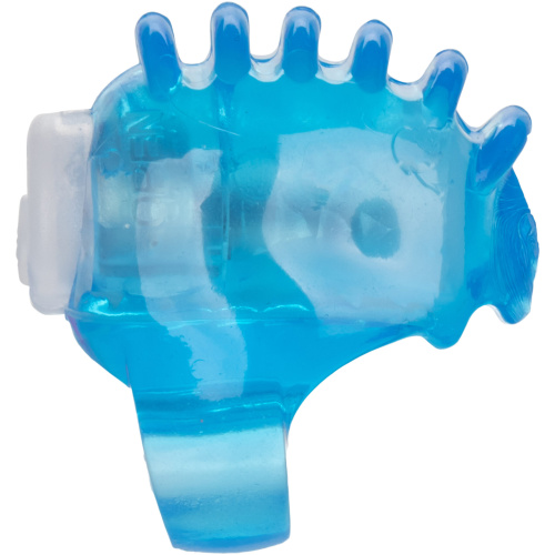 Foil Pack Vibrating Finger Teaser - Blue