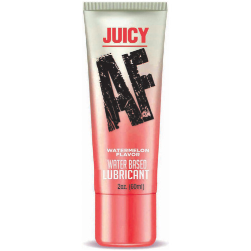Juicy Af - Watermelon Water Based Flavored  Lubricant - 2 Oz