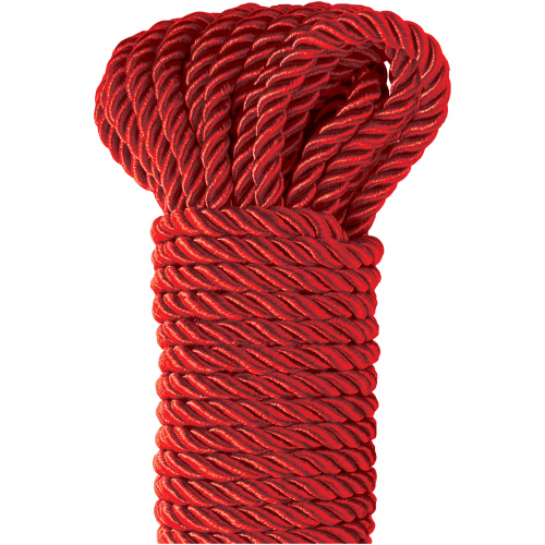 Fetish Fantasy Series Deluxe Silky Rope - Red