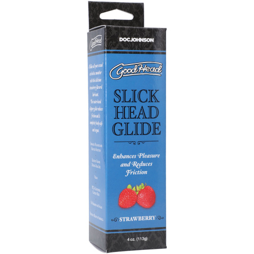 Goodhead - Slick Head Glide - Strawberry - 4 Oz.