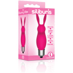 The 9's Silibus Silicone Bunny Bullet - Pink