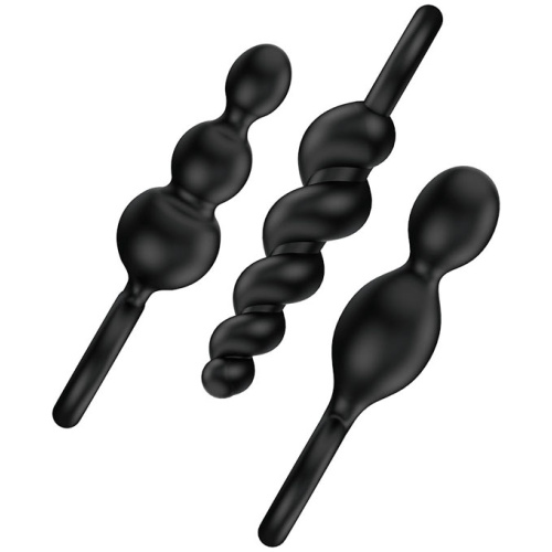 Satisfyer Booty Call Set of 3 - Black