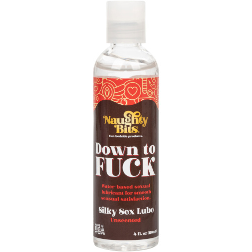 Naughty Bits Down to Fuck Silky Sex Lube - Bulk