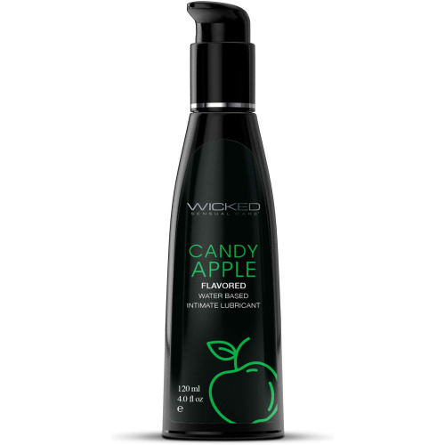 Aqua Candy Apple Flavored Water Based Intimate  Lubricant - 4 Fl. Oz.