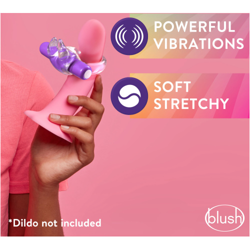 Play With Me – Bull Vibrating C-Ring - Purple