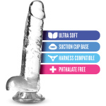 Naturally Yours - 7 Inch Crystalline Dildo -  Diamond