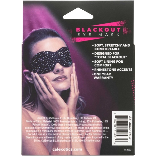 Radiance Blackout Eye Mask - Black
