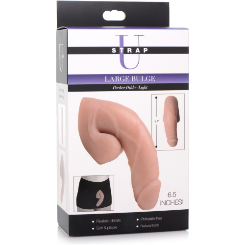 Large Bulge Packer Dildo - Light