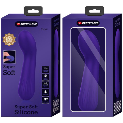 Faun Rechargeable Vibrator - Purple