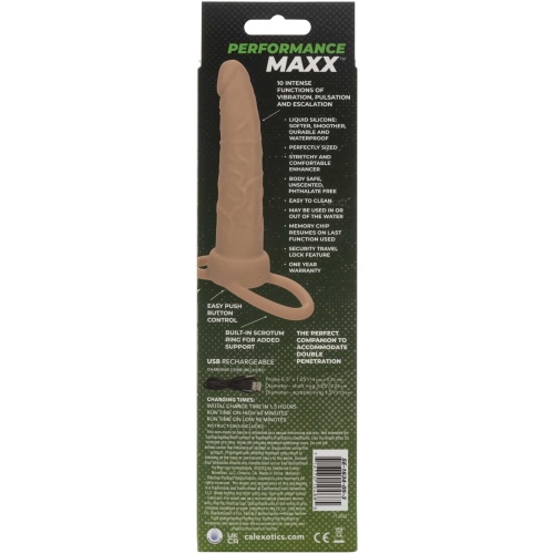 Performance Maxx Rechargeable Dual Penetrator - Ivory