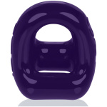 360 2- Way Cockring and Ballsling - Eggplant