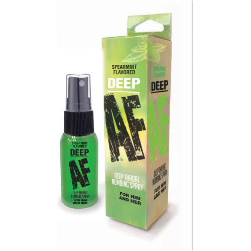Deep Af - Spearmint Flavored Deep Throat Spray -  1 Oz