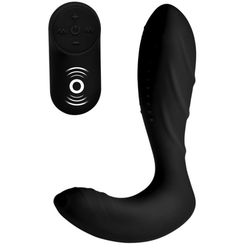 Silicone Prostate Vibrator With Remote Control