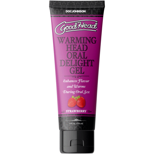 Goodhead - Warming Head Oral Delight Gel -  Strawberry - 4 Fl. Oz.