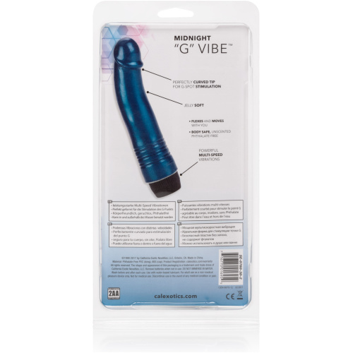 Midnight G Spot Vibrator 6.75 Inches