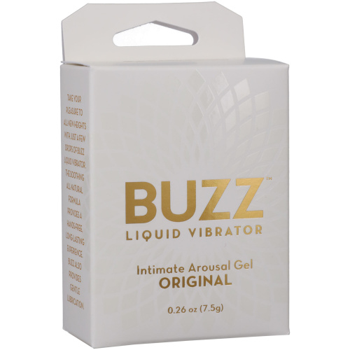 Buzz - Liquid Vibrator - Intimate Arousal Gel - 0.26 Oz.