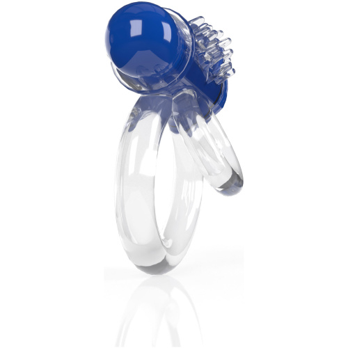Screaming O 4t - Double O 6 Super Powered Vibrating Double Ring - Blueberry