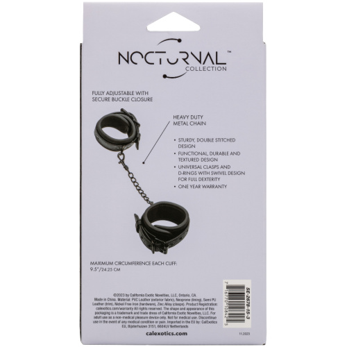 Nocturnal Collection Wrist Cuffs - Black
