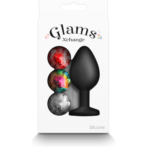 Glams Xchange Round - Medium - Black