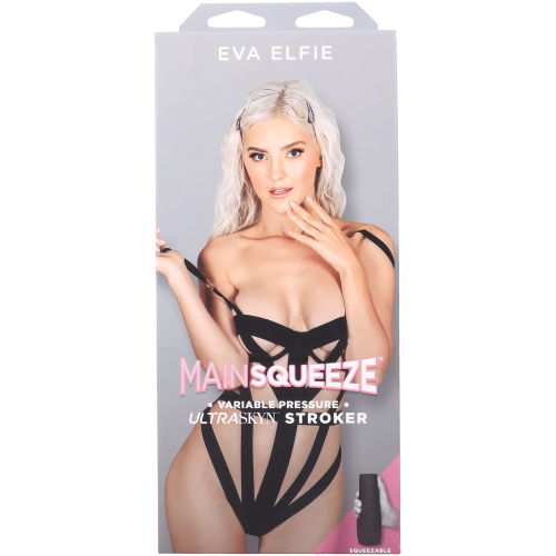 Main Squeeze - Eva Elfie - Ultraskyn Stroker -  Pussy - Vanilla