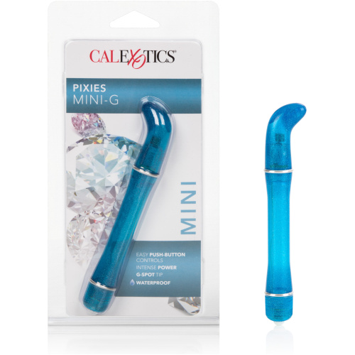 Pixies Mini G Waterproof Vibe - Blue