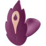 Partner Panty Leaf Vibrator With Remote Control -  Plum
