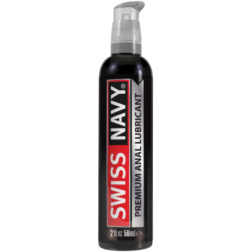Swiss Navy Premium Silicone Anal Lubricant - 2 Oz.