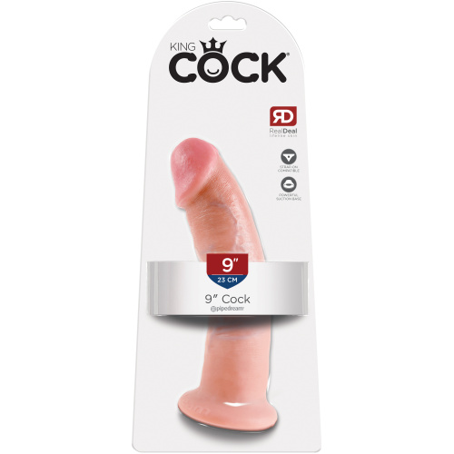 King Cock 9-Inch Cock - Flesh