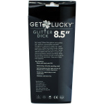 Get Lucky Glitter Dick - 8.5 Inch